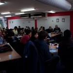 Figure: Packed to the rafters for Juval's presentation